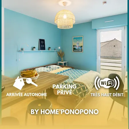 Апартаменты Joli - Parking Prive - Wifi Tres Debit - Au Calme Нант