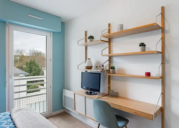 公寓 Joli - Parking Prive - Wifi Tres Debit - Au Calme *